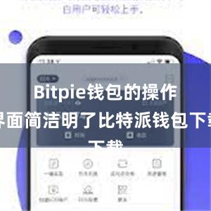 Bitpie钱包的操作界面简洁明了比特派钱包下载