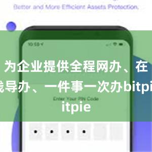 为企业提供全程网办、在线导办、一件事一次办bitpie